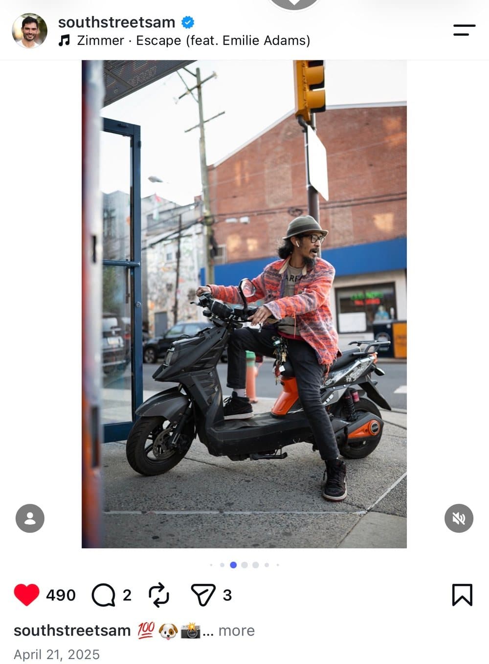 Scooter life on South Street