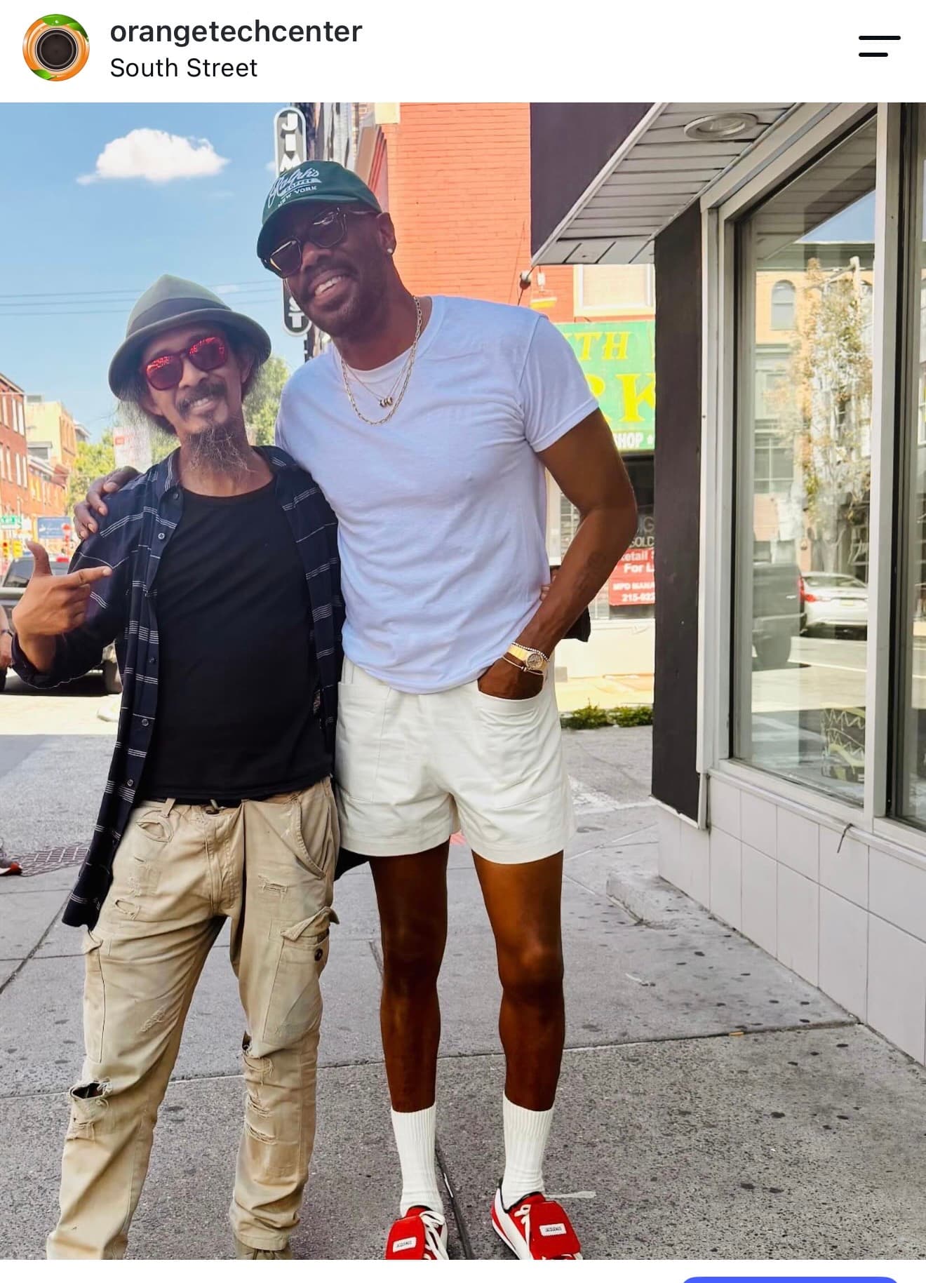 A South Street community moment